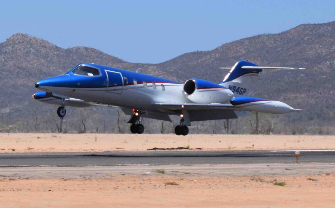 Aeromedevac N94GP en vuelo