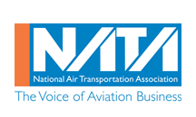 Logotipo Nacional de Transporte Aéreo. Aeromedevac está certificada por la NATA