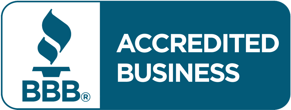 Logo accredited by the Better Business Bureau.  Aeroemedevac maintains an A+ rating with the Better Business Bureau.