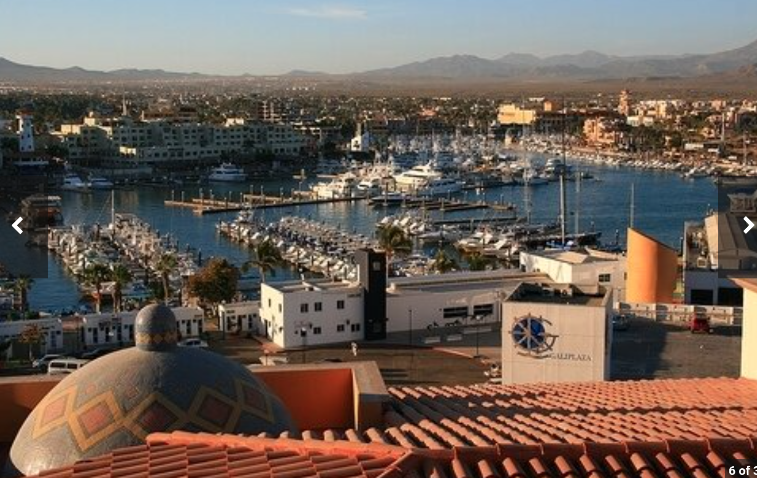 Vista del puerto de una de las muchas ciudades en las que opera Aeromedevac